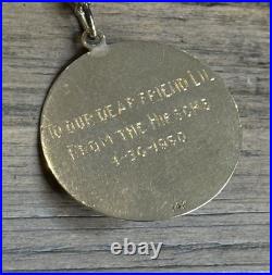 Vintage 14K Gold Pearl Bracelet & Earrings Set 1950 Engraved Estate 22.1g Vintage 14K Gold Pearl Bracelet & Earrings Set 1950 Engraved Estate 22.1g