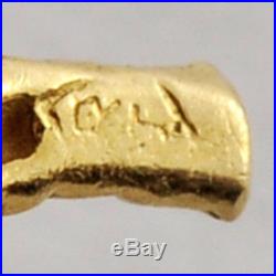 Vintage 14K Solid Gold Lovely Twin Poodles Pin / Brooch Set Jewels