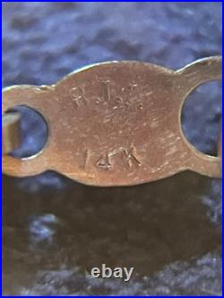 Vintage 14k Gold And Pearl Jewelry Set- Earrings, Necklace, And Ring 10 Grams