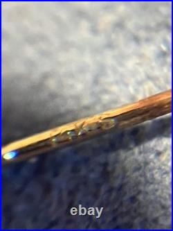 Vintage 14k Gold And Pearl Jewelry Set- Earrings, Necklace, And Ring 10 Grams