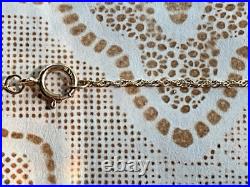 Vintage 14k Gold Pearl Necklace & Earrings Set Cultured Pearls, Estate Jewelry