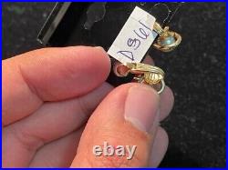 Vintage 14k Solid Yellow Gold Pearl Bracelet & Clip Earrings Set 21.4 Grams DS61