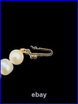 Vintage 14k Yellow Gold And Pearl Jewelry Set-Stamped 14K IWI