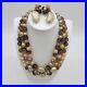 Vintage-1940-s-DeMario-Ornate-Faux-Pearl-Beads-Gold-Tone-Necklace-Earrings-Set-01-skav