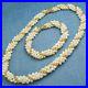 Vintage-4-strand-Twisted-14K-GOLD-Beads-PEARL-NECKLACE-BRACELET-Set-Jewelry-01-zfi