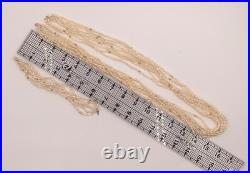 Vintage 8-Strand 14K Gold Clasp Genuine Freshwater Rice Pearl Necklace+Bracelet Vintage 8-Strand 14K Gold Clasp Genuine Freshwater Rice Pearl Necklace+Bracelet
