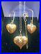 Vintage-Estate-10k-Gold-Heart-Necklace-Earring-Set-Drop-Dangle-Chain-18-01-moov