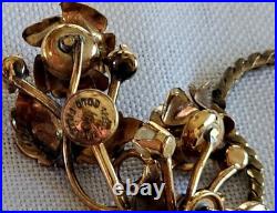 Vintage Imperial Cultured Pearls 16 Necklace & Earrings Set Gold Filled Estate