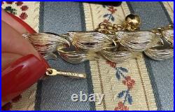 Vintage Lisner Pearl Gold Jewelry Set