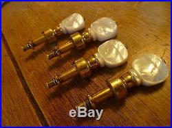Vintage Planet Banjo Tuner set, Gold with pearl buttons