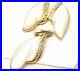 Vtg-14K-Gold-Mother-of-Pearl-Shell-Diamond-Pendant-Earring-Set-Carved-Leaf-01-eny