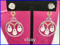 White & Yellow DIAMONDS with Pearls 18K White Gold Earring Necklace Pendant Set