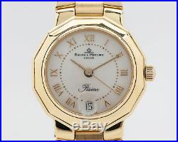 Women's 18k Baume & Mercier Riviera ref. 83212 25mm Watch with MOP Dial & Box Set